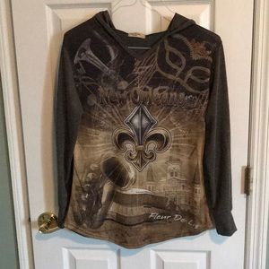 ⚜️New Orleans lightweight hoodie⚜️